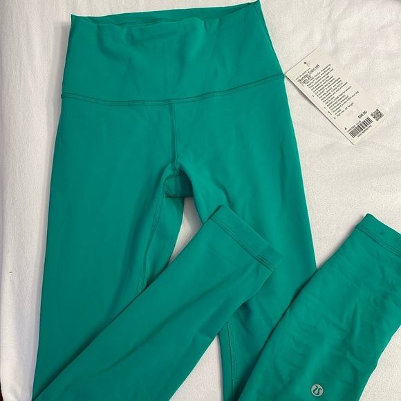 lululemon athletica Pants - Lululemon Wunder Train HR Tight 25”, size 4, Kelly Green